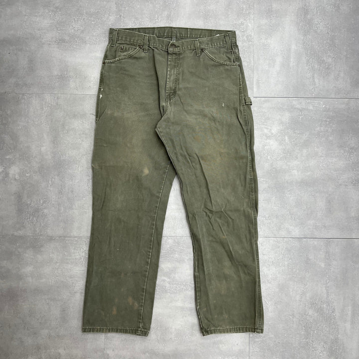 #976 Dickies/ディッキーズ Duck Work Painter Pants/ダックペインターパンツ W36