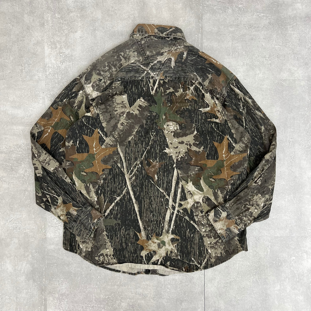 #75 CANYON GUIDE Realtree L/S Shirts サイズ L
