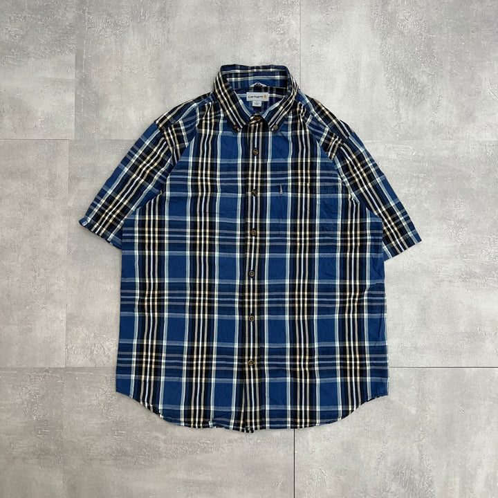 #894 Carhartt/カーハート Check Shirts/チェックシャツ サイズL