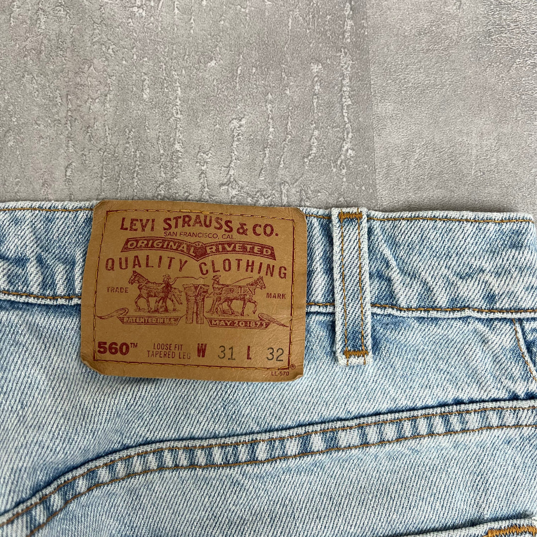 #223 98's Levis/リーバイス 560 Denim/デニム Pants W31