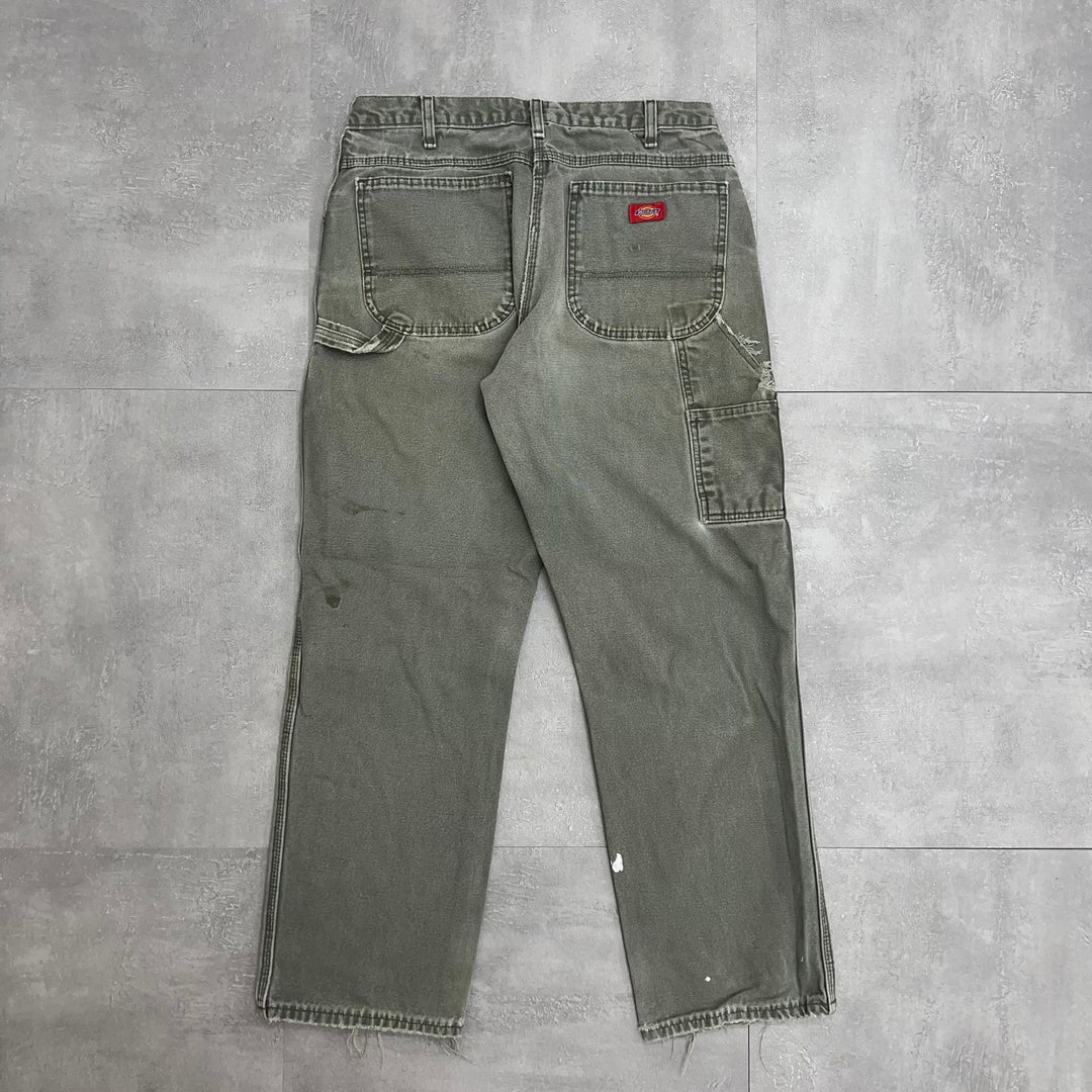 #974 Dickies/ディッキーズ Duck Work Painter Pants/ダックペインターパンツ W33