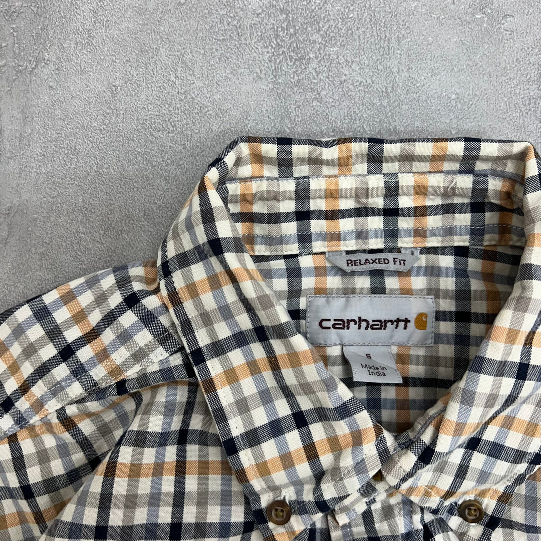 #916 Carhartt/カーハート Check Shirts/チェックシャツ サイズS
