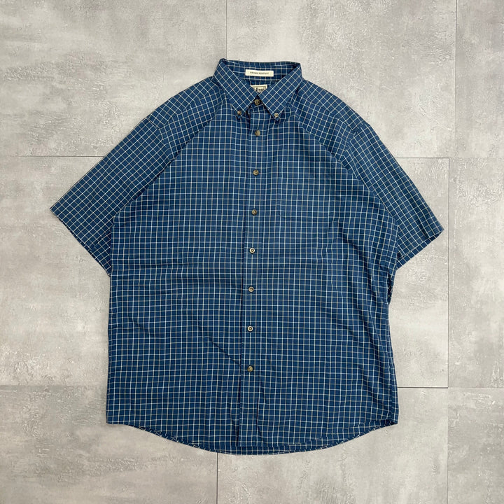 #408 L.L.Bean/エルエルビーン Check Shirts／チェックシャツ サイズL