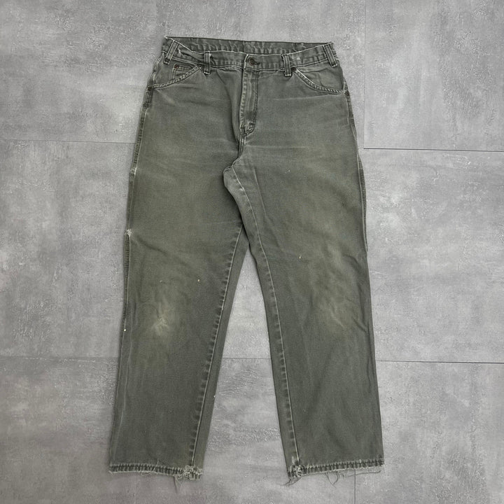 #974 Dickies/ディッキーズ Duck Work Painter Pants/ダックペインターパンツ W33