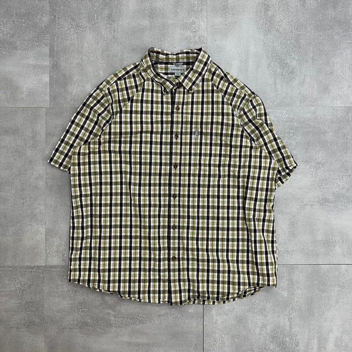 #859 Carhartt/カーハート Check Shirts/チェックシャツ サイズXXL