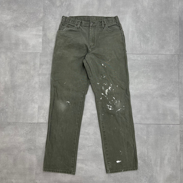 #993 Dickies/ディッキーズ Duck Work Painter Pants/ダックペインターパンツ W33